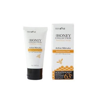 Tube Manuka honing cream, oude verpakking