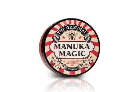 Manuka Magic medicinale Manuka honingcr&egrave;me, bevordert herstel van ge&iuml;rriteerde (probleem)huid.