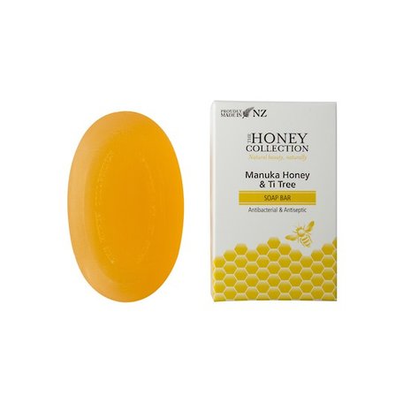 Ti tree manuka honing zeep, stuk 85 gram