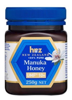 Manuka honing EHBO-voordeelpakket, Manuka honing UMF15+ 500 gr. Manuka honing crème, Manuka olie, spierbalsem, keelpastilles.