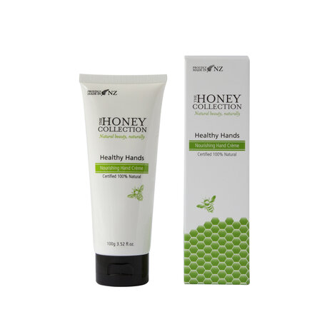 Handcr&egrave;me Healthy Hands met active manuka honing, tube 100 gram
